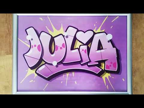 GRAFFITI PRINTS - JULIA