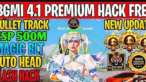 BGMI HACK MOD APK 4.1 FREE | BGMI ESP HACK KAISE KARE | BGMI NEW HACK TODAY | HOW TO HACK BGMI 4.1