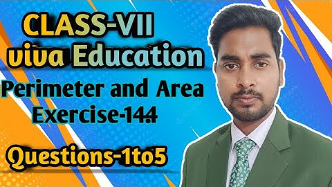 viva Education start up mathematics Class 7|| Perimeter and Area  ||Ex.14.4|| Exam score