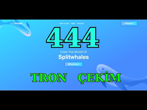 👉 YENİ Kripto SplitWhale İlk Çekim Başarılı 444 Tron 🔥 12 Günde %120 Ödeme  🔥 #crypto #mining