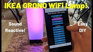 Ikea Grono Wifi LED Lamp - YouTube