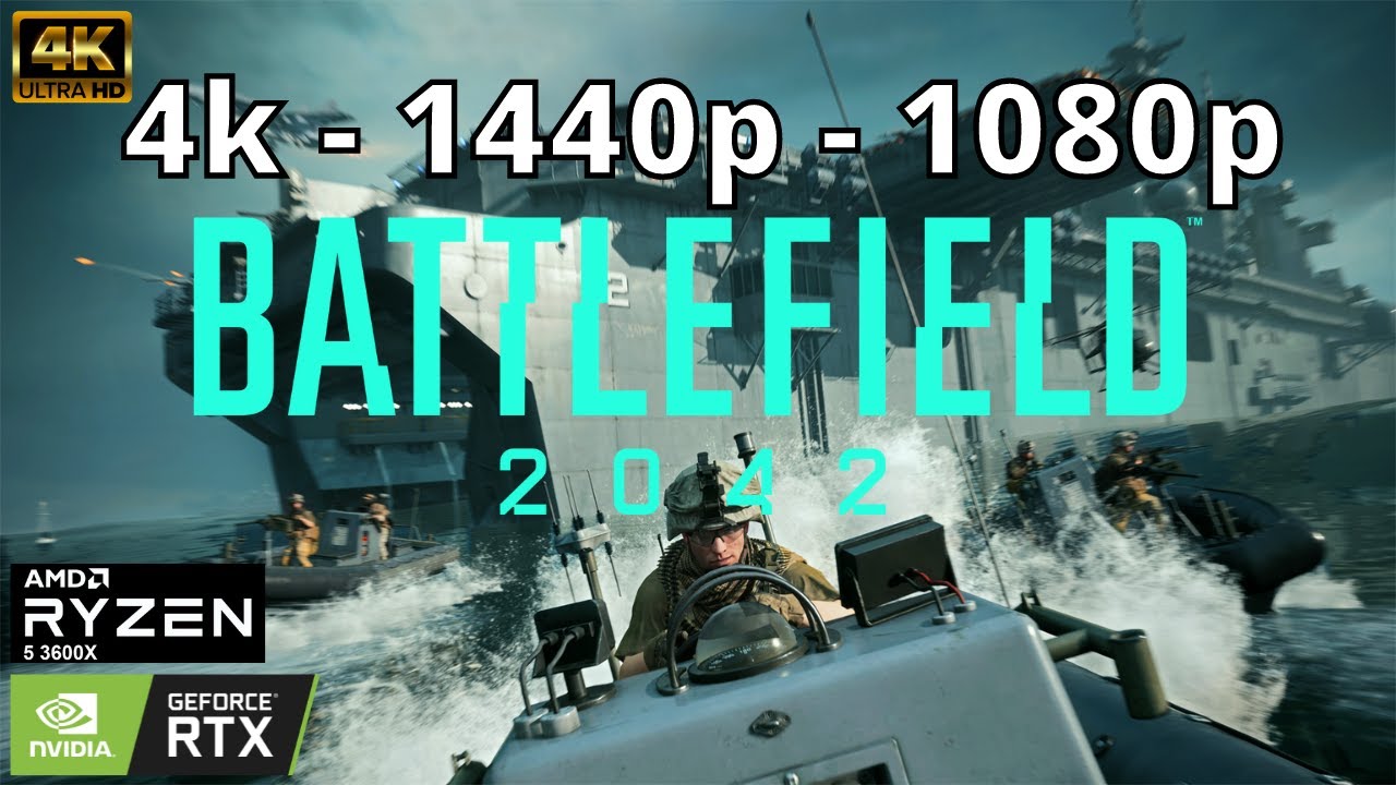 Battlefield 2042 BETA 4k - 1440p - 1080p RTX 3070 Gameplay - YouTube