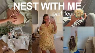 NEST WITH ME | painting the nursery, milk books unboxing, prepping dates