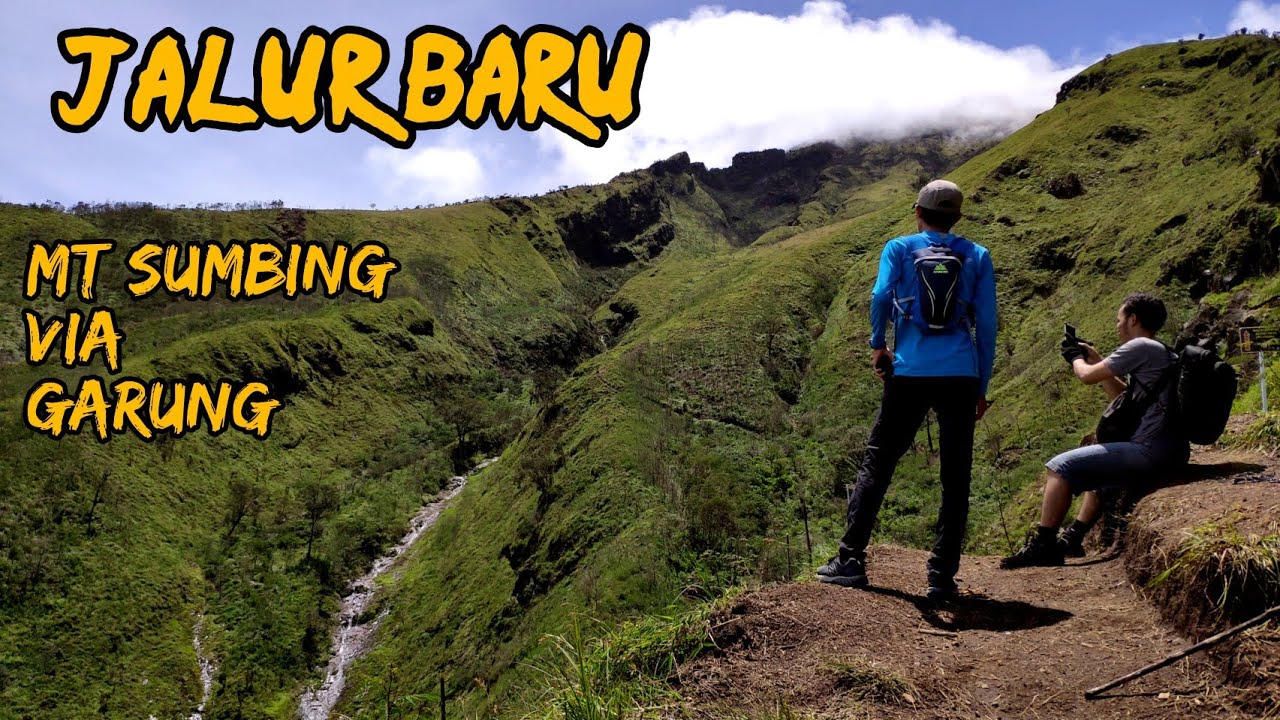 Jalur Baru Pendakian gunung sumbing via Garung view nya asik 