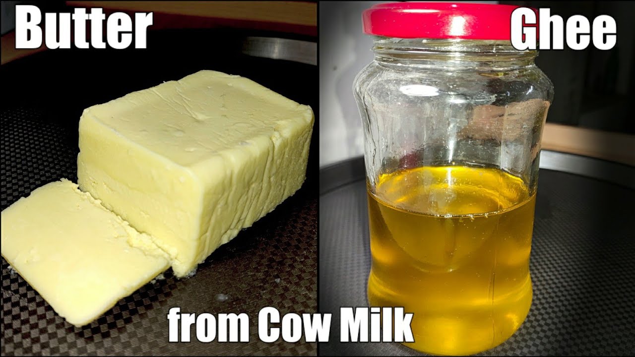 How to make Butter from cow milk | Desi Ghee from butter | Butter Recipe | Ghee recipe