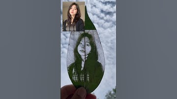 Nature’s Canvas: The Art of Leaf Carving Photography