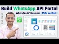 Build WhatsApp API Portal White Label | WhatsApp Marketing SaaS Setup &amp; integration Guide 2026
