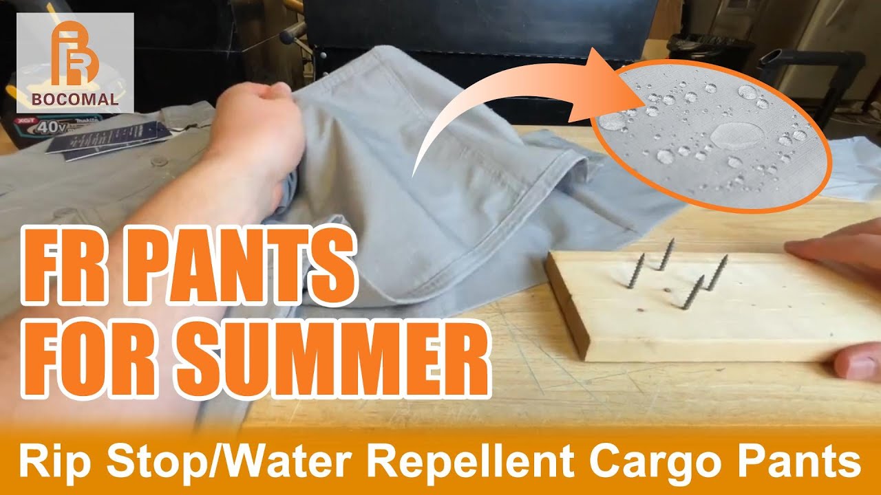 6 OZ Lightweight Cotton Rip Stop Flame-Resistant Pants