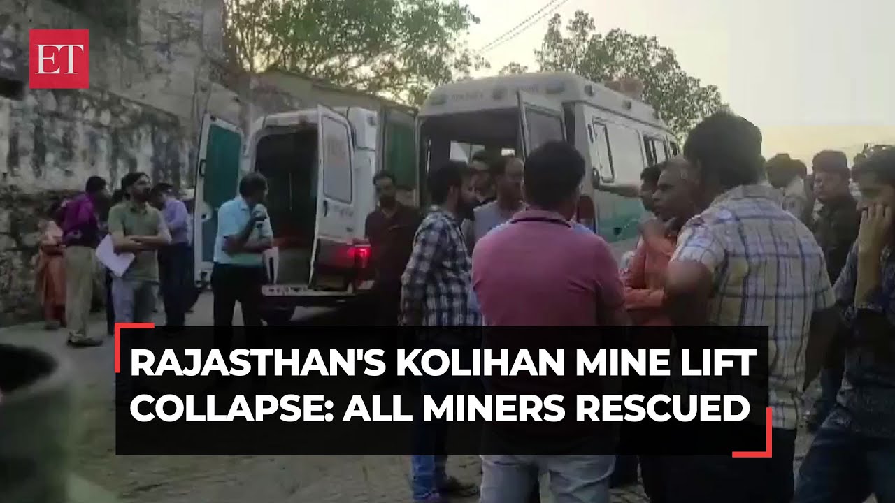 Rajasthan's Kolihan mine lift collapse: All trapped miners rescued safely