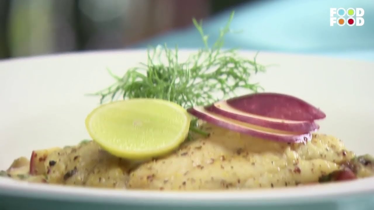 Smoked Fish Green Pea And Mustard Sauce | Style Chef | Chef Shailendra Kekade | FoodFood