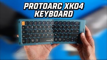 Unboxing The Protoarc XK04 Foldable Keyboard