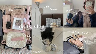 daily vlog🧺🧸 : moving out for uni! , grocerry time, living alone , clean new room , new place🎞️