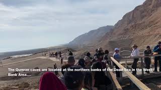 1 minute video - Qumran Caves - Where the Dead Sea Scrolls were found Resimi
