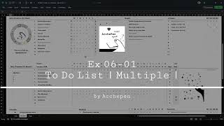 Ex 06 01 - To Do List | Multiple Light mode to Organize Your Workflow Across Multiple Range of Time