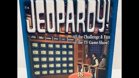 Jeopardy! Parker Bros. Board Game Showdown #2