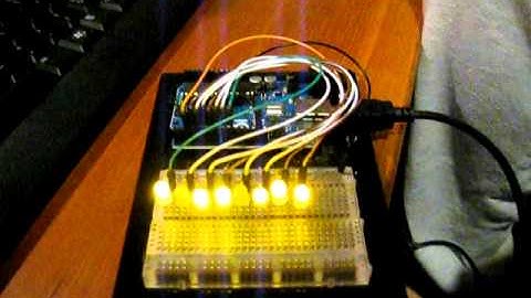 Arduino LED Counter