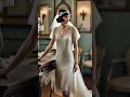 Wedding Dress Evolution (1200-2050) #evolution #automobile #timelapse #guitar #trend #airplane #ai
