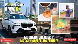 Mountain Breakfast - Maggi & Coffee Advanture - My 1st Food Vlog