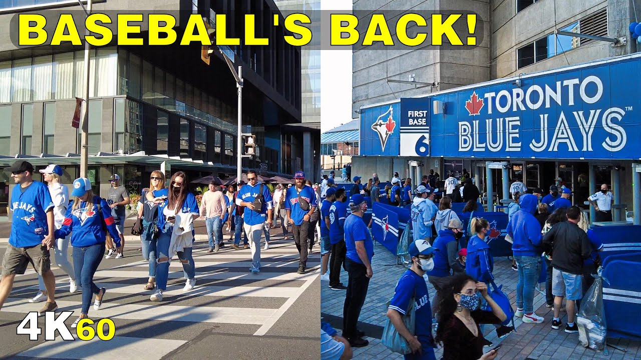 The Blue Jays Are Back! Walking to the SkyDome on Game Day (July 2021