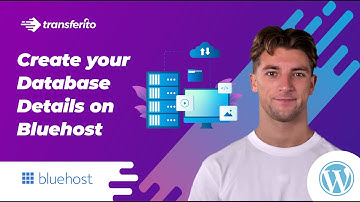 How to create your Database details on Bluehost | WordPress Migration Plugin Transferito