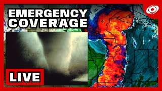 United States: Violent storms with live radar and ground views