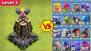Max Monolith vs All Troops - Clash of Clans