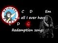 Bob marley  redemption song  chords  lyrics