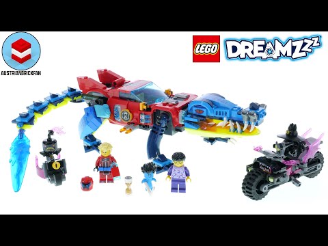LEGO DREAMZzz 71458 Crocodile Car Speed Build Review