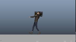 Character WalkCycle Spline Fixed 3 Side