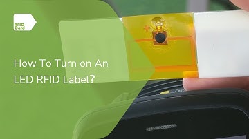 How To Turn on An LED RFID Tag？
