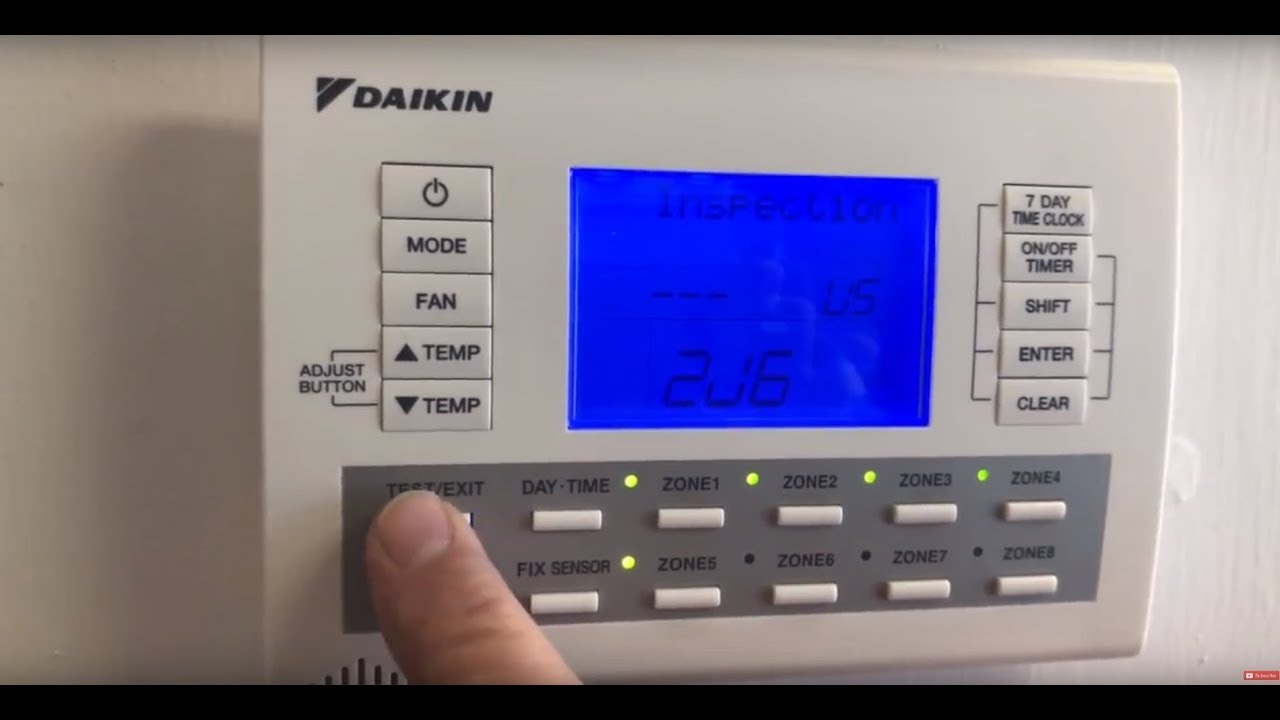 Daikin Thermostat User Manual