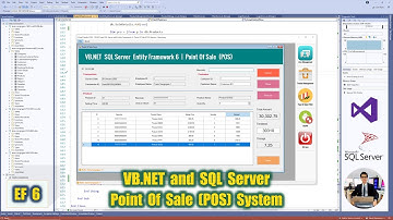 Visual Studio 2022 | VB.NET SQL Server (Entity Framework 6) How to Create a Point Of Sale Form