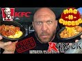 KFC Classic VS Spicy Mac & Cheese Food Mukbang Review  - Ryback TV