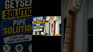 Geyser Pipe Cover Solution 🔥 | Small Space Smart Storage Idea 😱