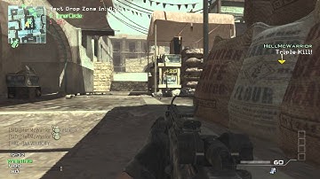 MW3 - Frag Triple Kill Drop Zone in Seatown