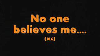 Kid Cudi - No One Believes Me Lyrics Video chords
