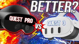 Quest 3 vs Quest Pro.. Which is BETTER For You?