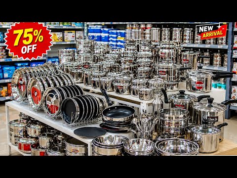 🤩 D MART 2026/Cheapest priceClearance sale all kitchen steel household items! 80%off, new variety,