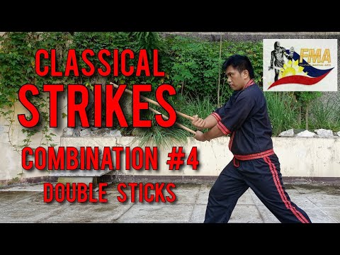 CLASSICAL STRIKES COMBINATION #4 | Filipino Martial Arts