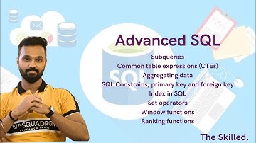 DEEP DIVE AZURE MODULE 2| ADVANCED SQL | SUBQUERIES | CTE | GROUPING | INDEXES | WINDOWS FUNCTION