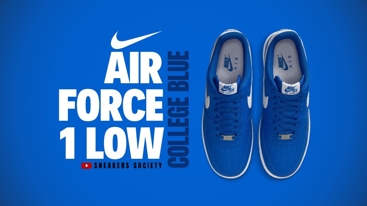 Nike Air Force 1 Low \'07 \'College Blue White\' FJ4146-402 Multi Size Nike Air Force 1 Low  main image 2