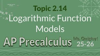 2.14 Logarithmic Modeling