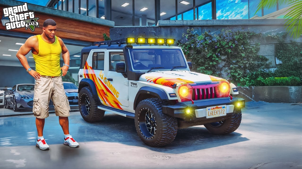 Franklin Imported New Custom Car Thar Rox In Gta 5