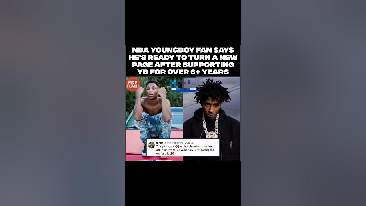 NBA YoungBoy Superfan QUITS After 6+ Years ‘Time to Turn the Page’ #nbayoungboy #fan #shorts #viral