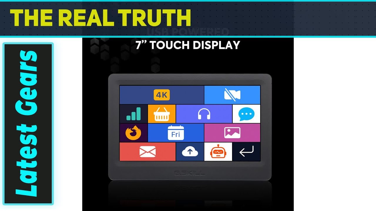 G.SKILL WigiDash PC Command Panel Best 7-Inch Touchscreen Control ...
