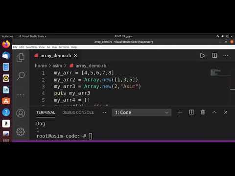 Arrays In Ruby