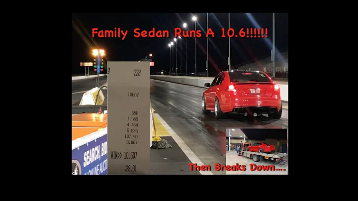 Pontiac G8 Runs A 10.6 In The Quarter Mile...Then it Breaks!!! | Vlog #204