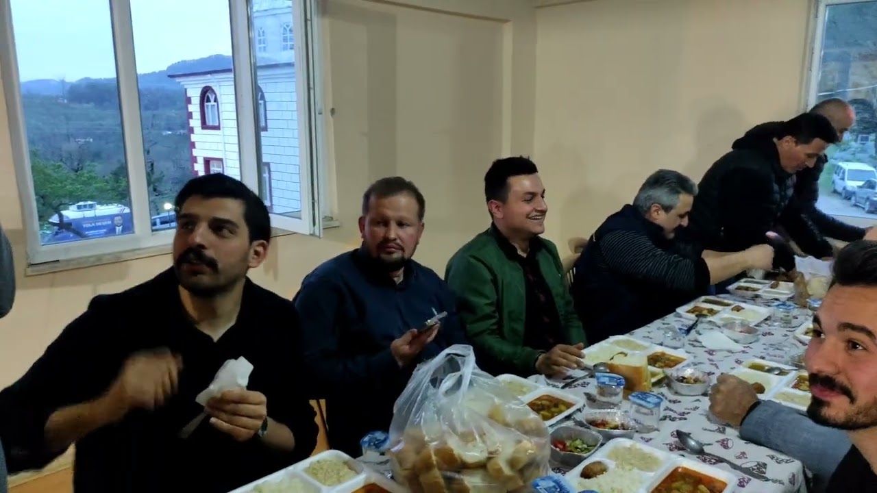 SAMSUN ÇARŞAMBA YUKARI KESTANEPINAR KÖYÜ İFTAR ÇADIRIMIZ YİLLARİN GELENEĞİ