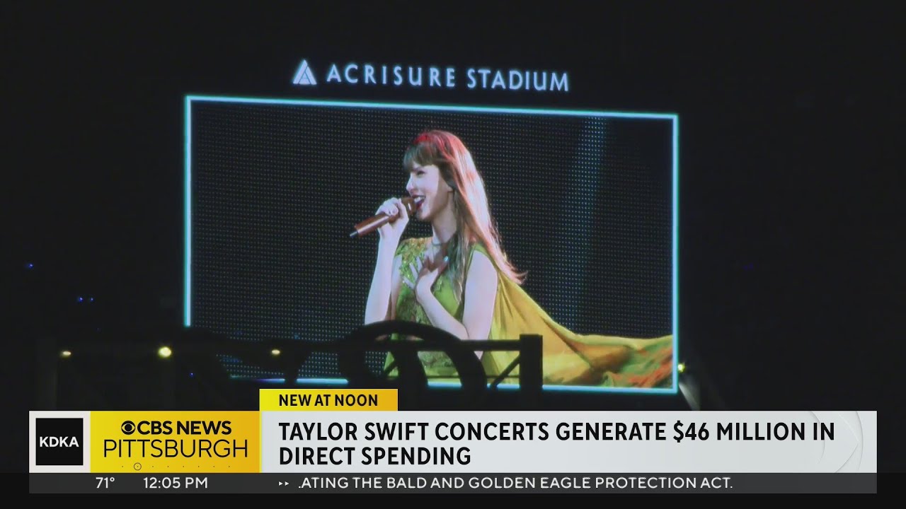Taylor Swift's Pittsburgh concerts generate $46 million in district