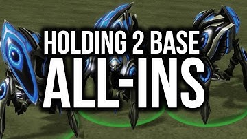 Protoss Two Base All-Ins - How To Defend with Zerg Macro (StarCraft 2: Live Game)